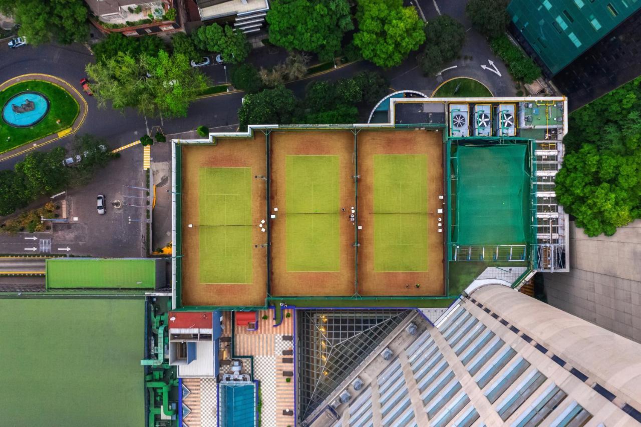 Hyatt Regency Mexico City Exterior photo Aerial view of the tennis centre