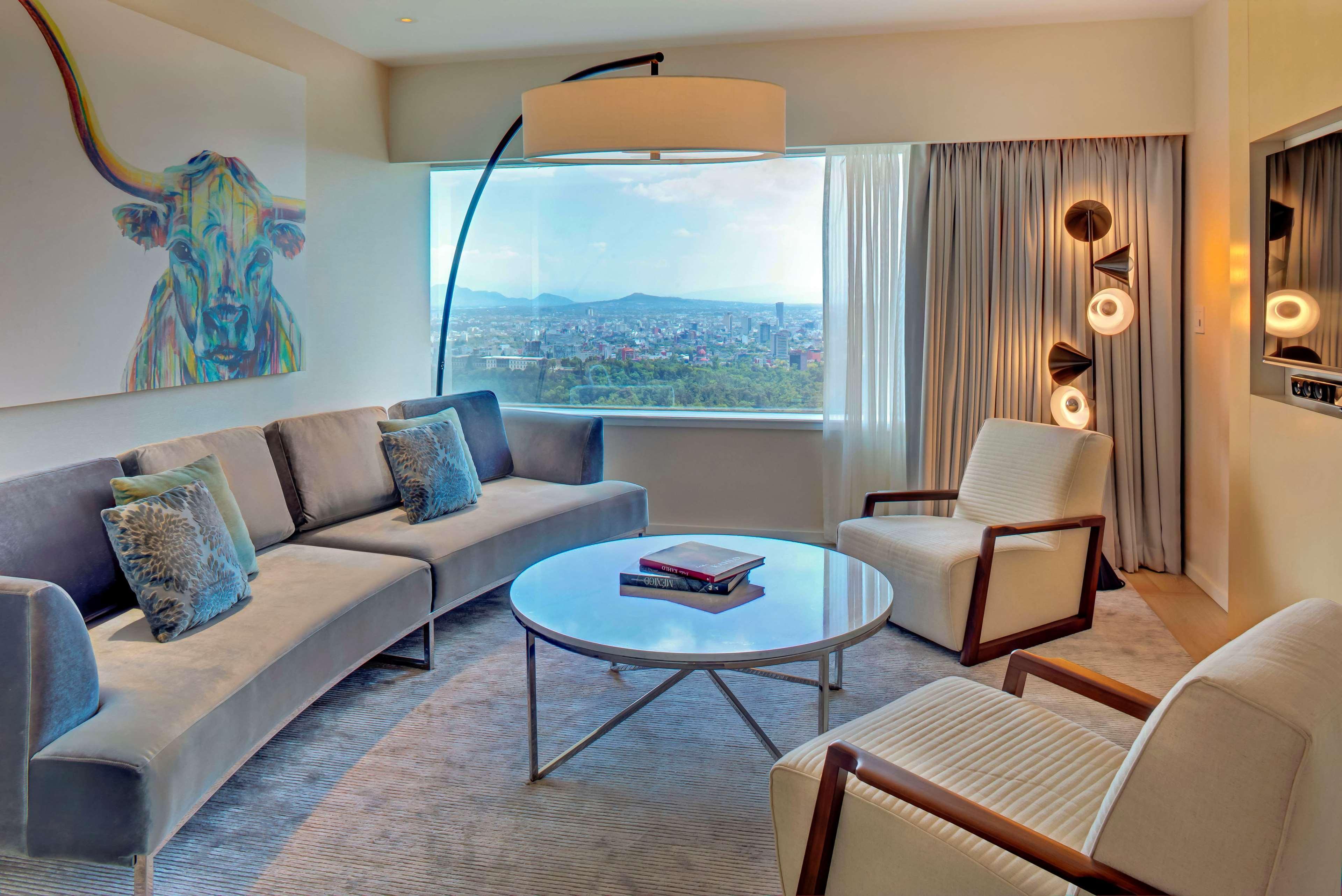 Hyatt Regency Mexico City Exterior photo A living room at the Ritz-Carlton, San Francisco